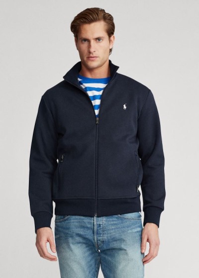 Chaqueta De Chándal Polo Ralph Lauren Hombre Azul Marino / Blancos - Double-Knit - QDOAL2038